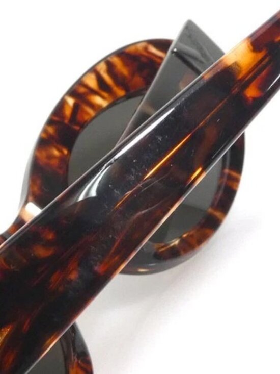 Auth YVES SAINT LAURENT Sunglasses Brown Plastic - r11038g